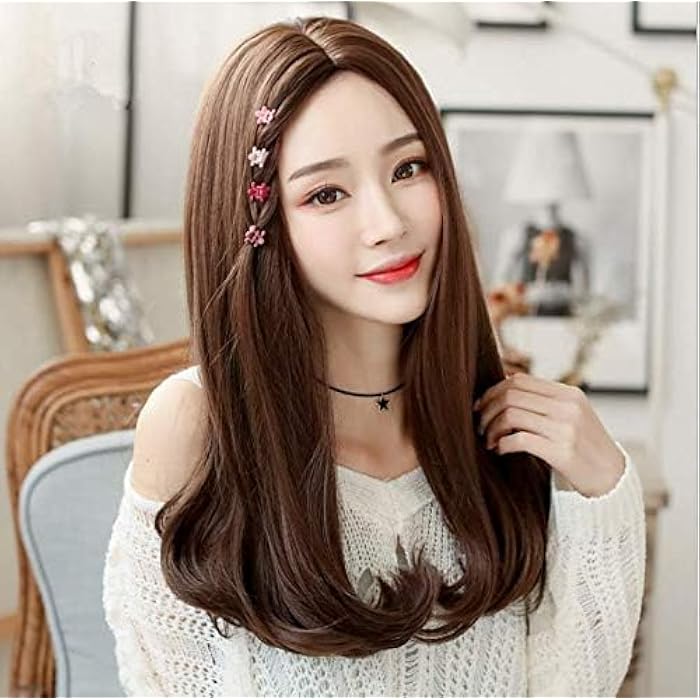 DILLARDS Fashion Female Micro Volume Long Fluffy Wig -Chocolate Colorc8162 - Image 3